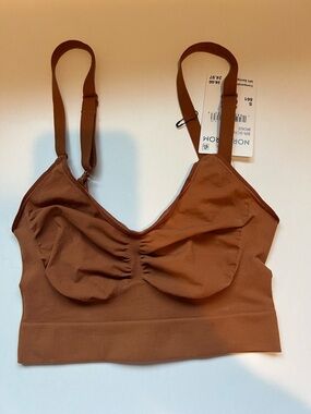 SKIMS Brown Sculpting Bralette Top